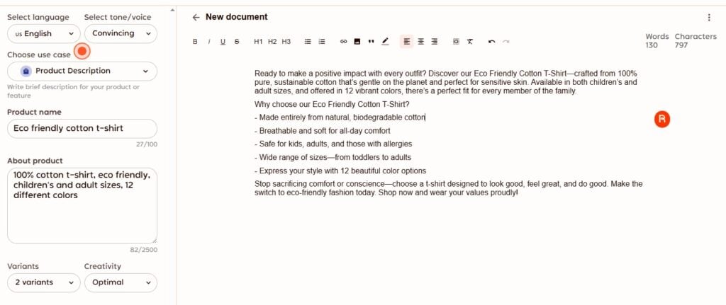 Αξιολόγηση Rytr AI: Είναι πραγματικά αξιόπιστο; 7 Αξιολόγηση Rytr AI: Είναι πραγματικά αξιόπιστο; Αξιολόγηση Rytr AI