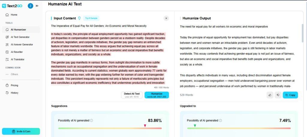 Text2Go Review: Pros, Cons & Key Takeaways caktus ai review