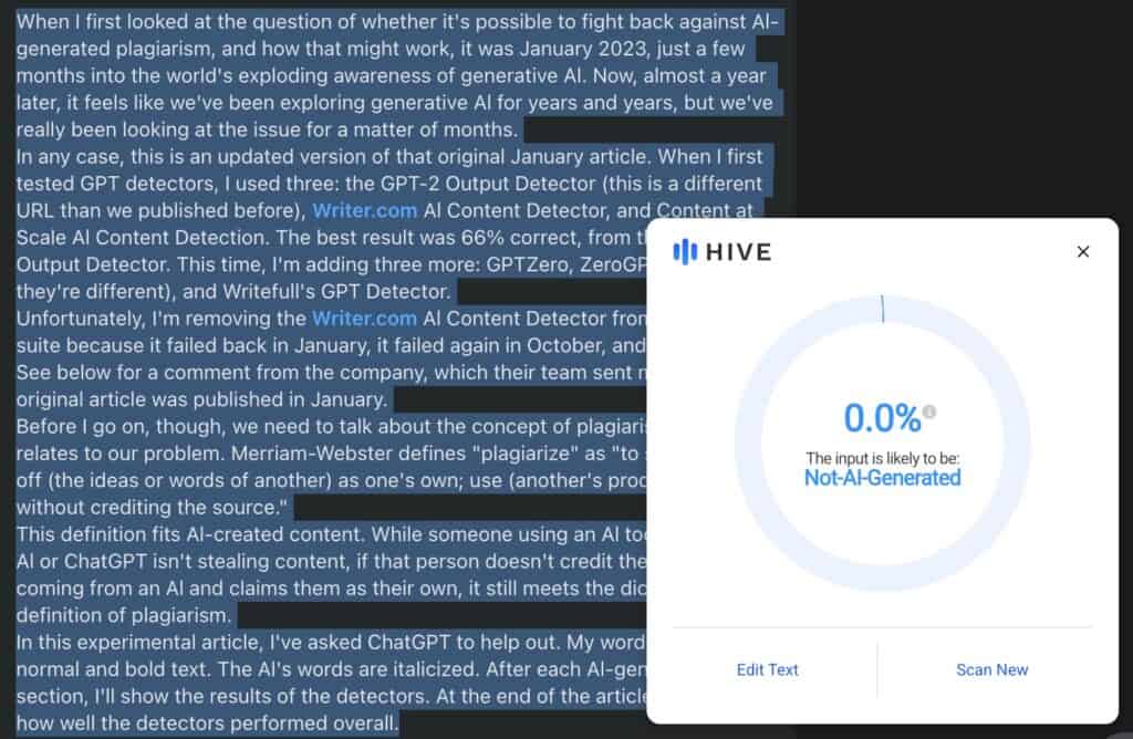 Hive AI Detector Review: Hur exakt är den 2025? hive ai detector review