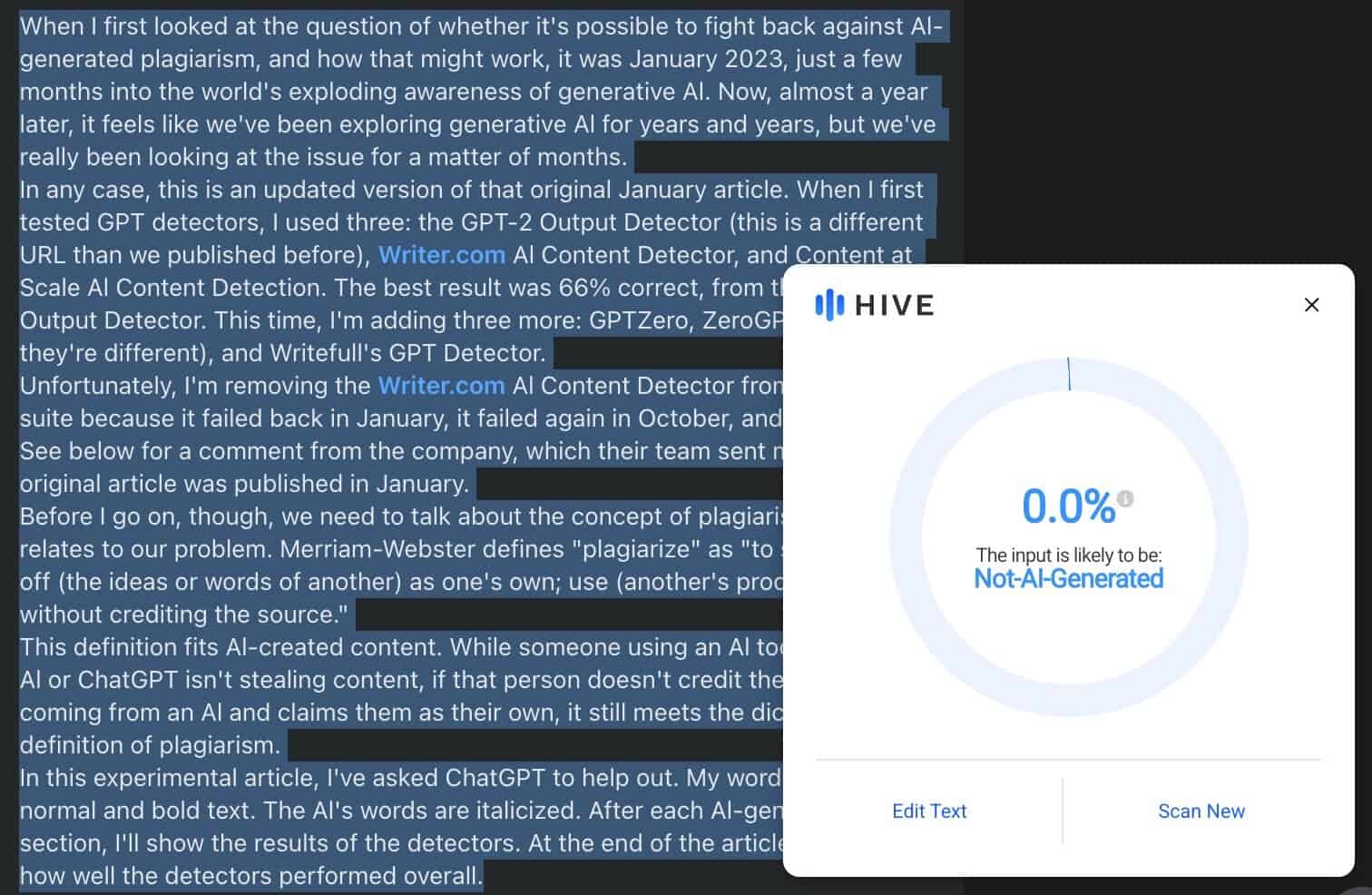Hive AI Detector Review: How Accurate Is It In 2025?