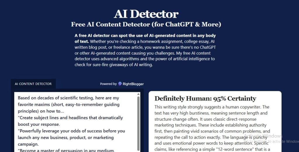 RyRob AI Review: Kann es die Erstellung von Inhalten beschleunigen? RyRob AI Review