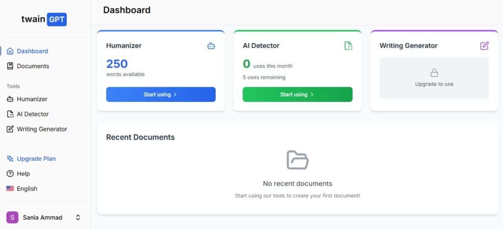 Recenze TwainGPT: Opravdu vám pomůže psát lépe? Recenze twaingpt