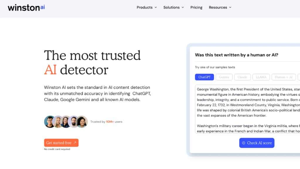 Обзор Winston AI: может ли он точно распознавать текст, написанный искусственным интеллектом? 2 Обзор Winston AI: может ли он точно распознавать текст, написанный искусственным интеллектом? Обзор Winston AI