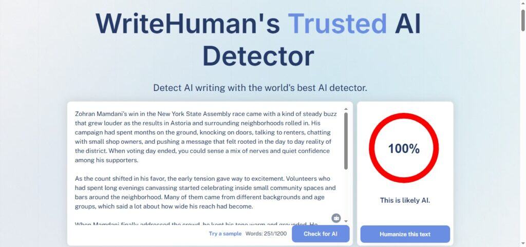 Recenzja WriteHuman AI: pełna analiza i rzeczywiste wyniki recenzja writehuman ai