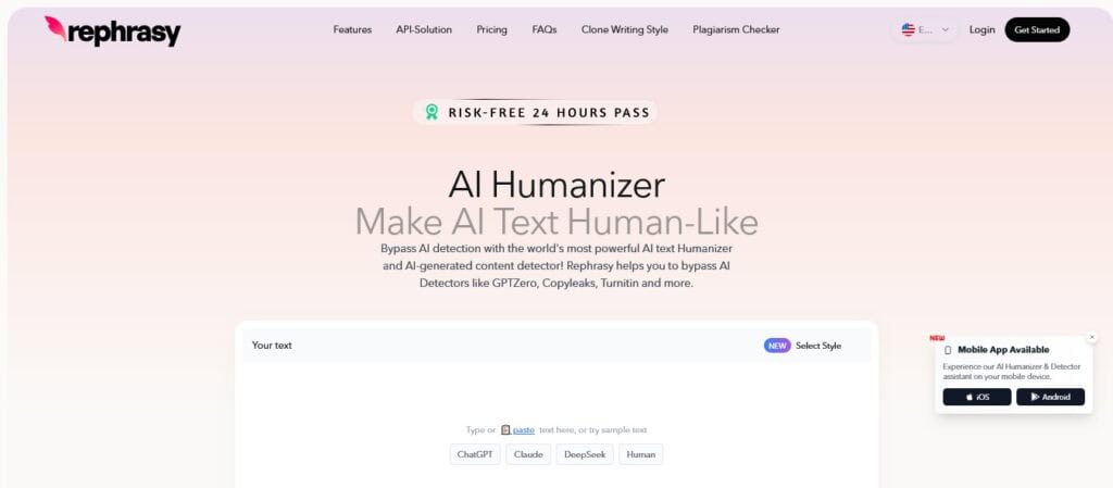 Avis honnête sur Rephrasy AI : analyse complète et informations utiles Avis sur Rephrasy AI