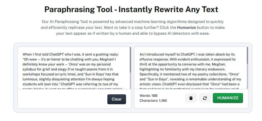 Plagiarisma-recension: Kan det upptäcka AI-skriven eller omskriven text? plagiarisma-recension