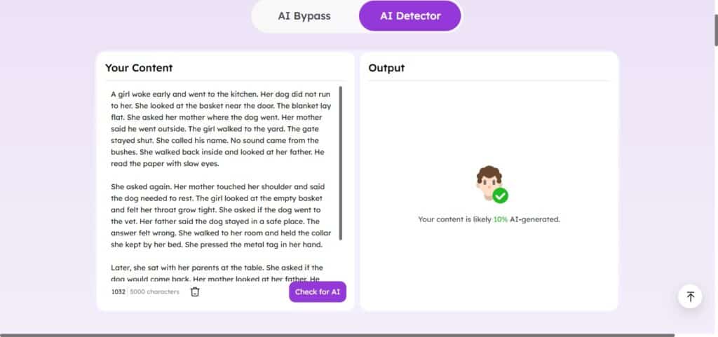 Análise do Easemate AI: Quão precisas são as suas ferramentas de escrita? 4 Análise do Easemate AI: Quão precisas são as suas ferramentas de escrita? Análise do Easemate AI