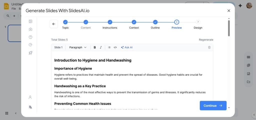 Αναθεώρηση SlidesAI: Τι πρέπει να γνωρίζετε αναθεώρηση του ελέγχου slidesai