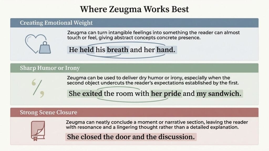 Что такое зеугма? Определение и использование 7 Что такое зеугма? Определение и использование зеугмы