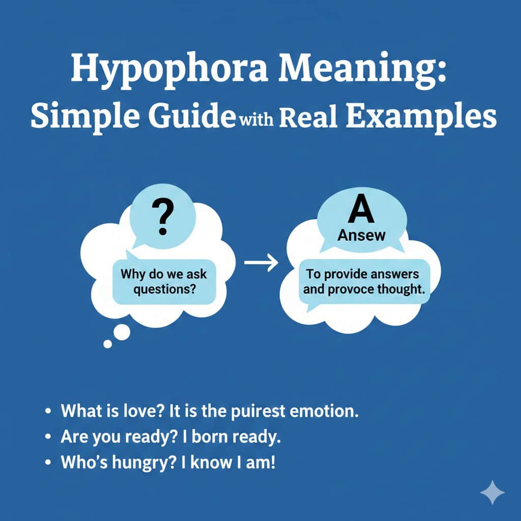 Hypophora Arti: Panduan Sederhana dengan Contoh Nyata hypophora