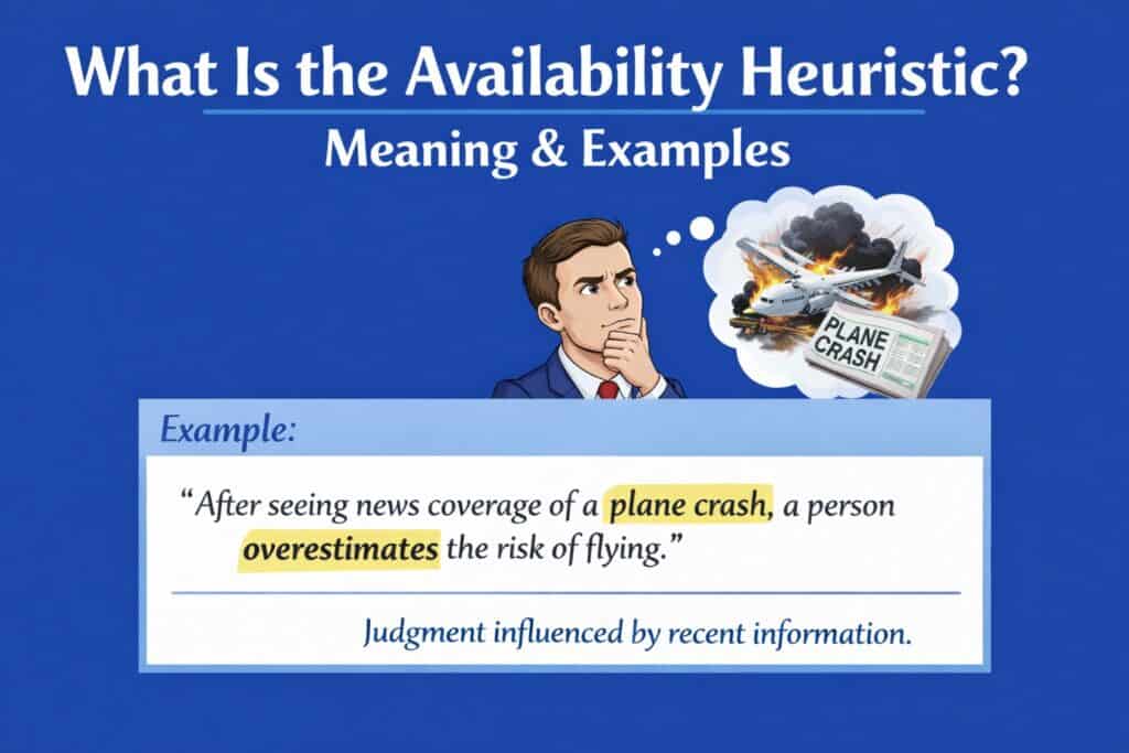 Τι είναι η ευρετική της διαθεσιμότητας; Σημασία & Παραδείγματα ευρετική της διαθεσιμότητας