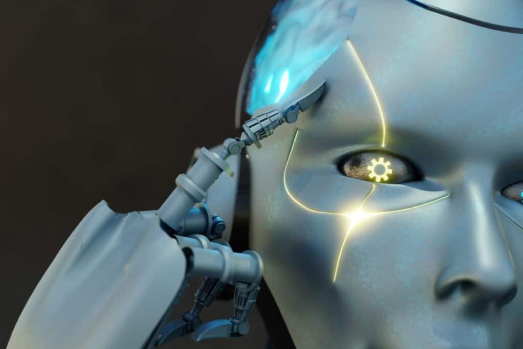 3d rendering of biorobots concept