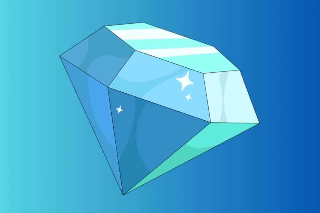 Przewodnik po diamentach: Znaczenie, zastosowania i wskazówki 2 Ilustracja przedstawiająca diament