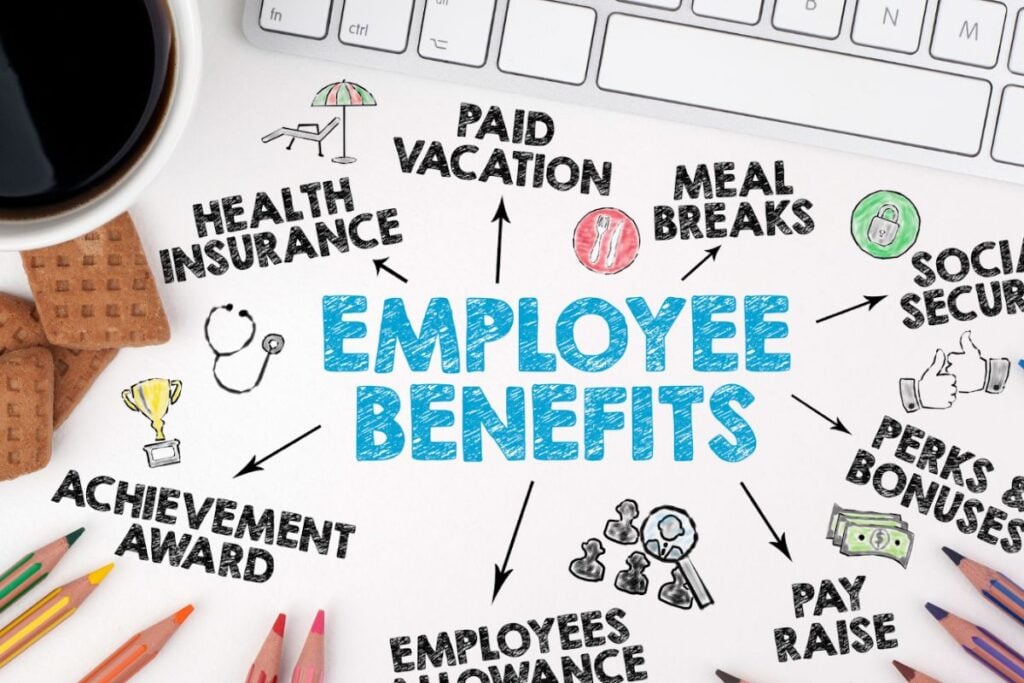 従業員福利厚生の図解