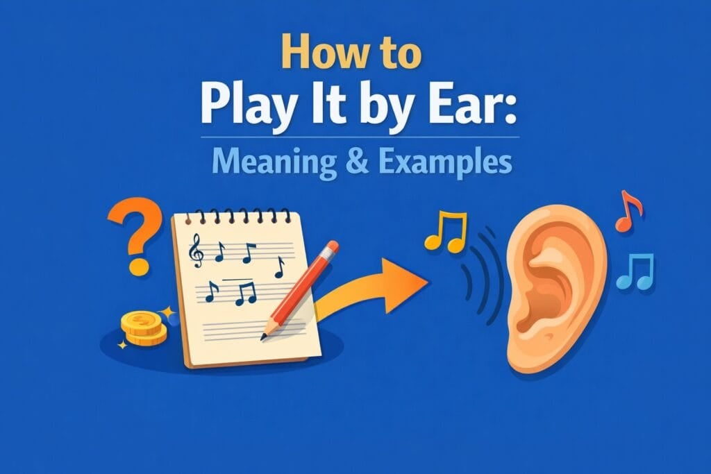 Ilustracja Play it by Ear