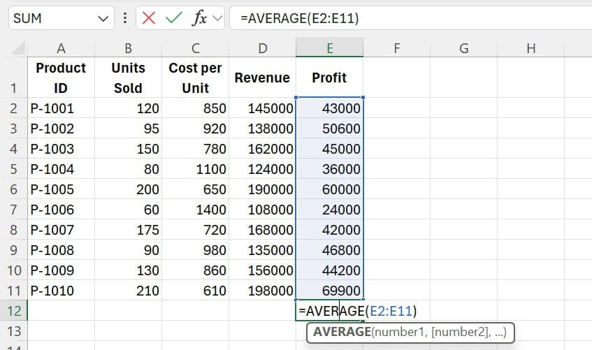 Vzorce pro tabulkový procesor Excel a Google, které si nemůžete dovolit ignorovat 6 Tabulkové vzorce Excelu a Google, které si nemůžete dovolit ignorovat Tabulkové vzorce