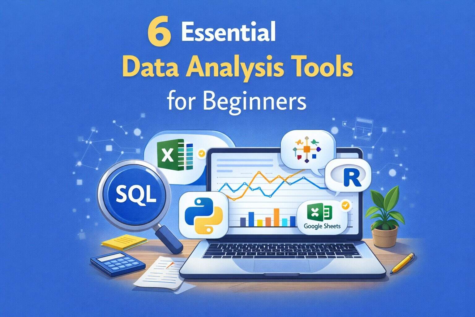 6 Essential Data Analysis Tools for Beginners