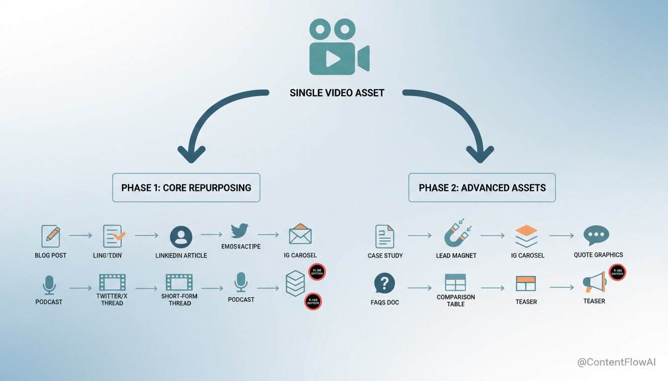 How to Scale Content Creation With One Youtube Video