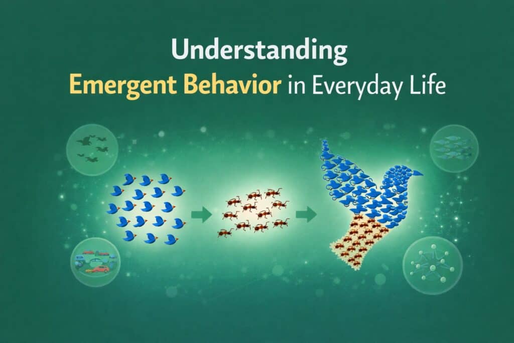 Ilustrasi perilaku yang muncul 