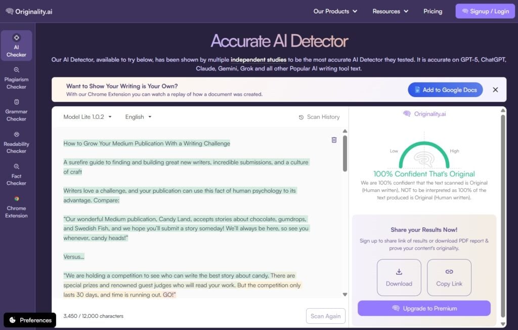 What Is the Most Accurate AI Detector in 2026? (Tested & Ranked)