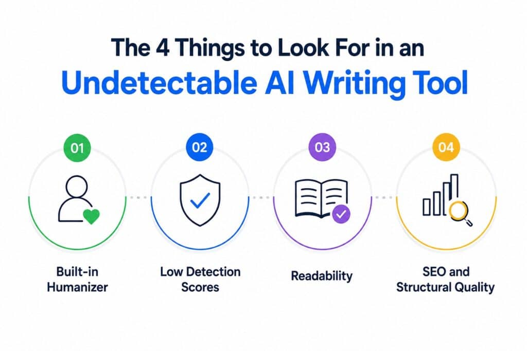 5 Best AI Writing Tools for Undetectable Content (Tested 2026) best ai writing tools