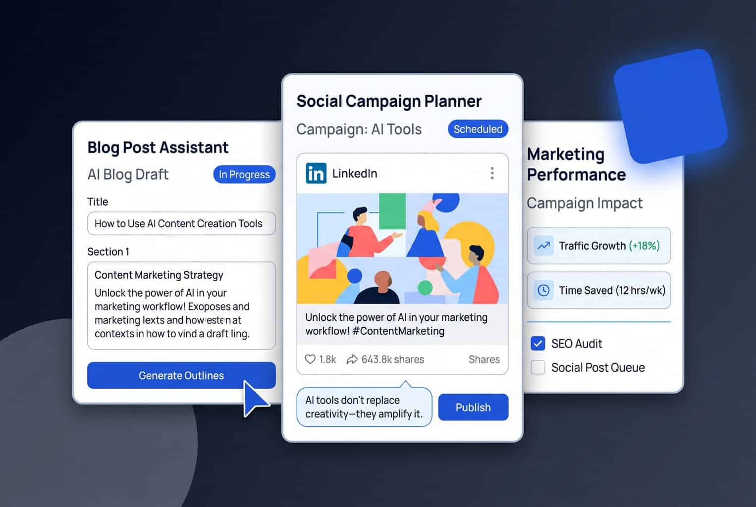 How to Use AI Content Creation Tools for Content Marketing