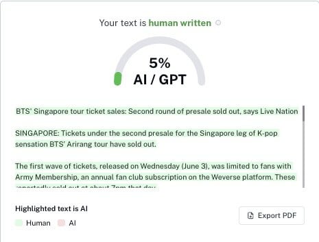 How to Tell If a News Article Was Written by AI news article written by ai