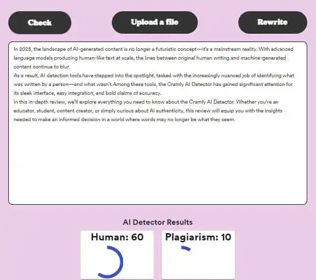 Cramly Revisión 2025: AI Detector Tested & Rated 6 Cramly Revisión 2025: AI Detector Tested & Rated cramly review