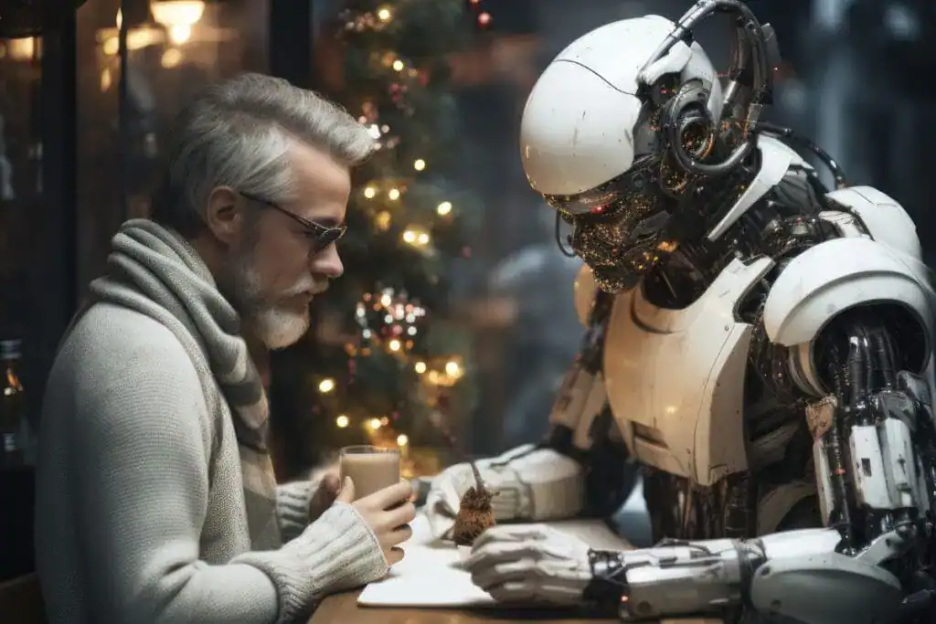 Análise do GPTHuman AI: ele consegue enganar os detectores de IA? 8 Celebração futurista da véspera de Ano Novo