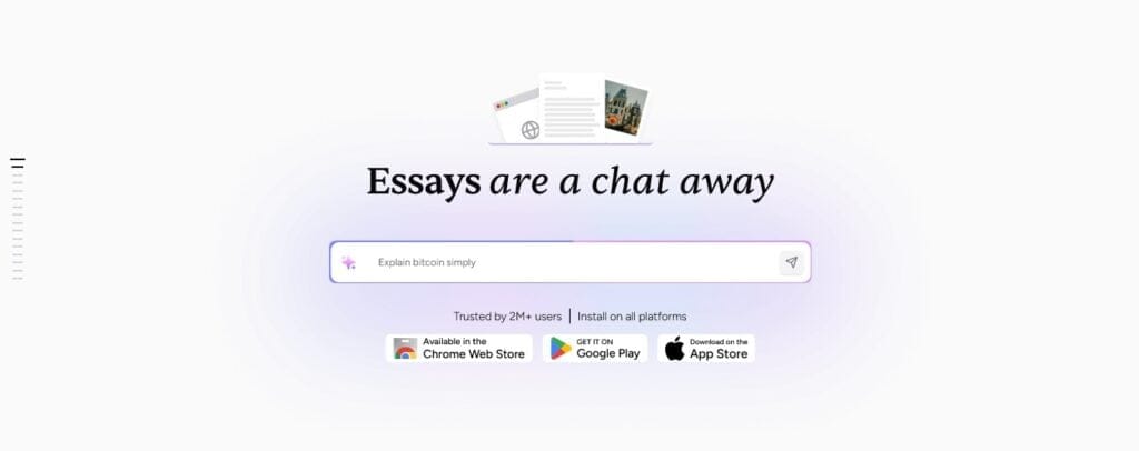Merlin AI homepage screenshot