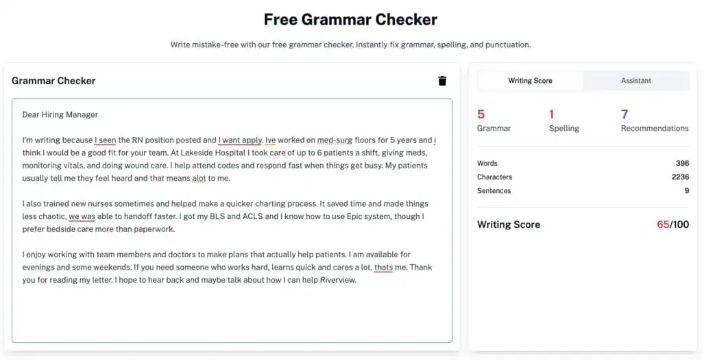 How to Write a Nursing Cover Letter + Examples nursing cover letter