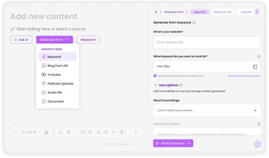 Content at Scale AI (Now BrandWell AI Writer) Review: We Tested it! content at scale