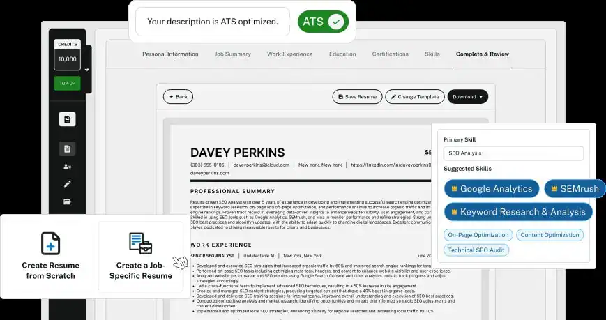 Resume Builder