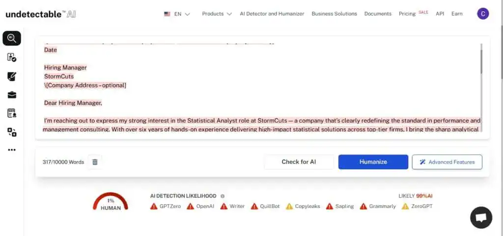 Scribbr AI Detector Überprüfung: Ist er akkurat? 7 Scribbr AI Detektor Überprüfung: Ist er akkurat? scribbr ai detector review