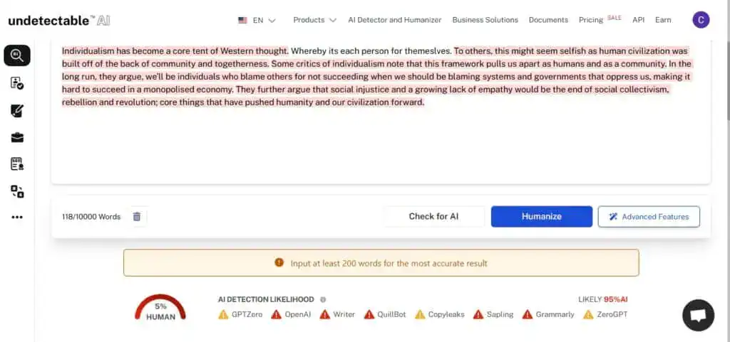 Scribbr AI Detector Überprüfung: Ist er akkurat? 9 Scribbr AI Detektor Überprüfung: Ist er akkurat? scribbr ai detector review