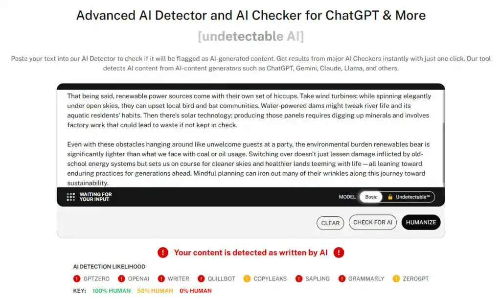 Revisión de Twixify AI: ¿Puede realmente engañar a los detectores de IA? 14 Revisión de Twixify AI: ¿Puede realmente engañar a los detectores de IA? twixify