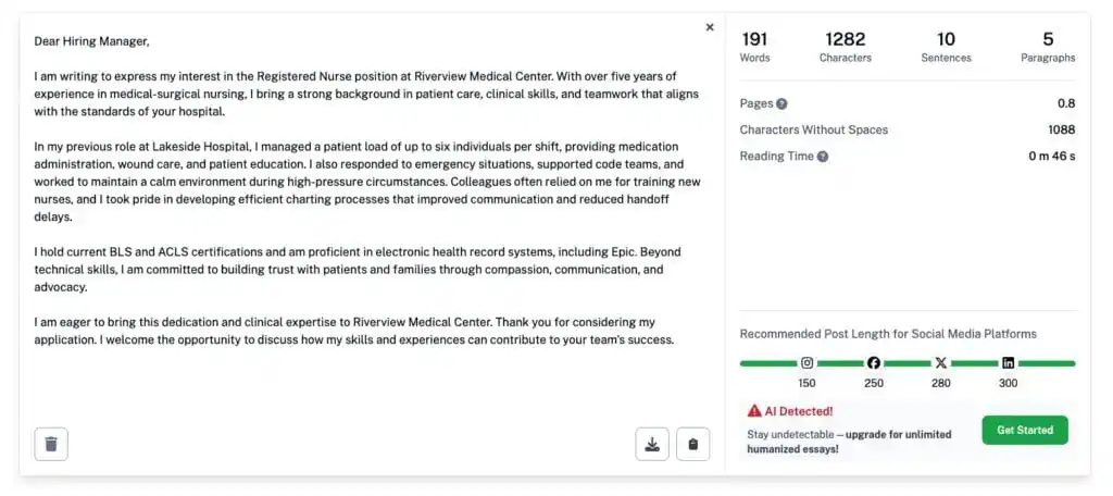 How to Write a Nursing Cover Letter + Examples nursing cover letter