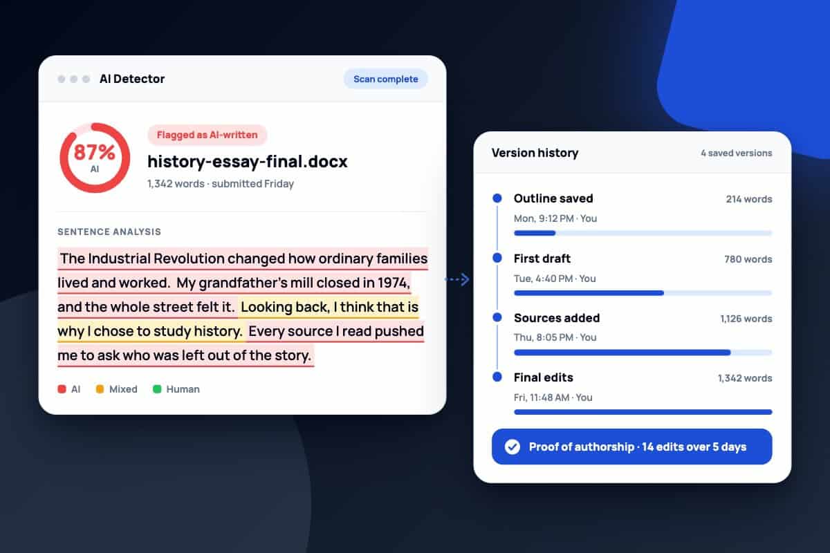 Falsely Accused of Using AI? How to Prove Your Paper Is Human-Written