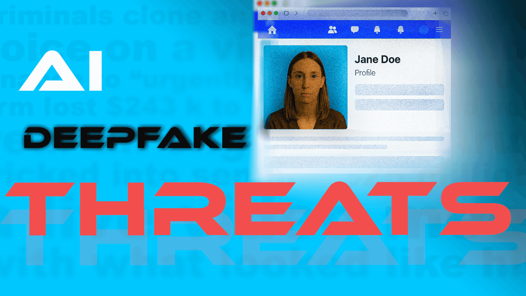 AI deepfake bedreiging grafiek
